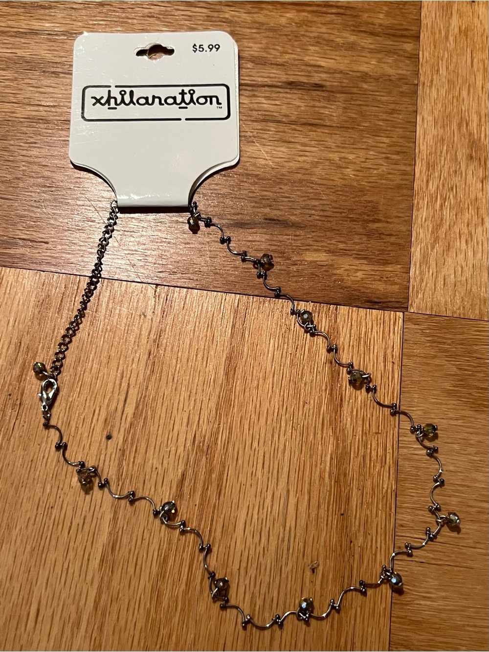 Vintage Y2K Curve Link Necklace